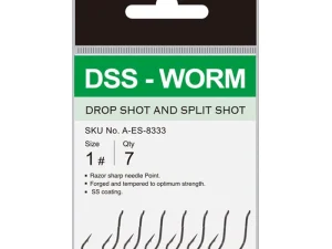BKK DSS-Worm Dropshot/Rig Hook